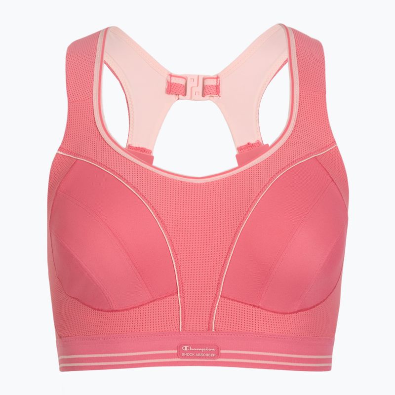 Sutien de antrenament Shock Absorber Ultimate Run Bra pink