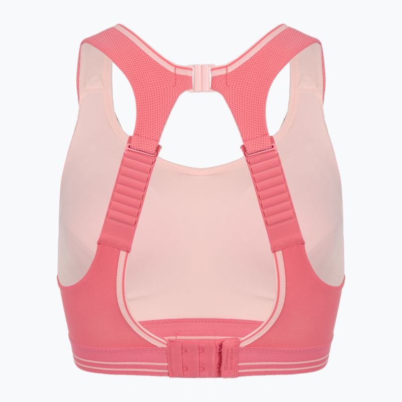 Sutien de antrenament Shock Absorber Ultimate Run Bra pink 2