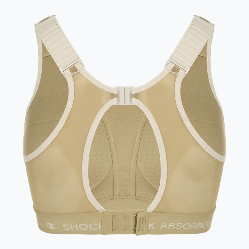 Sutien sport Shock Absorber Ultimate Run Bra Padded cream 2