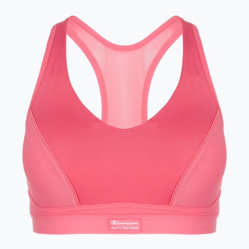 Sutien de antrenament Shock Absorber Padded Sports pink