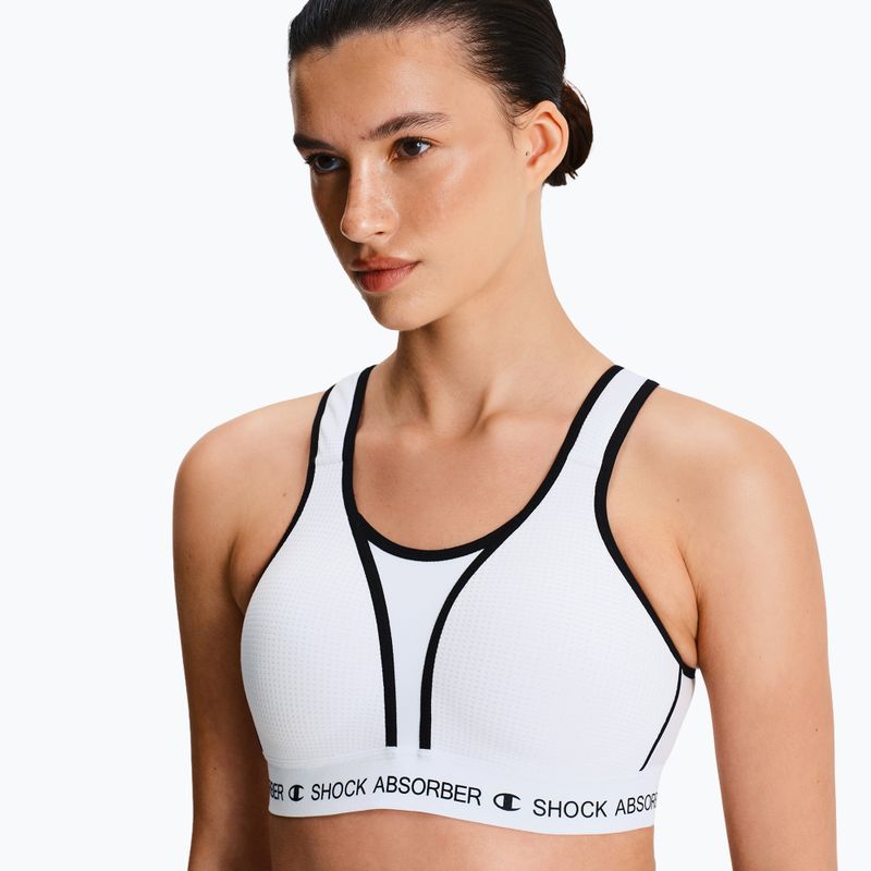 Sutien de antrenament Shock Absorber Ultimate Run Bra Padded white 3