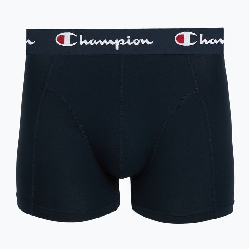 Boxeri pentru bărbați Champion Trunk Knit navy/navy 3