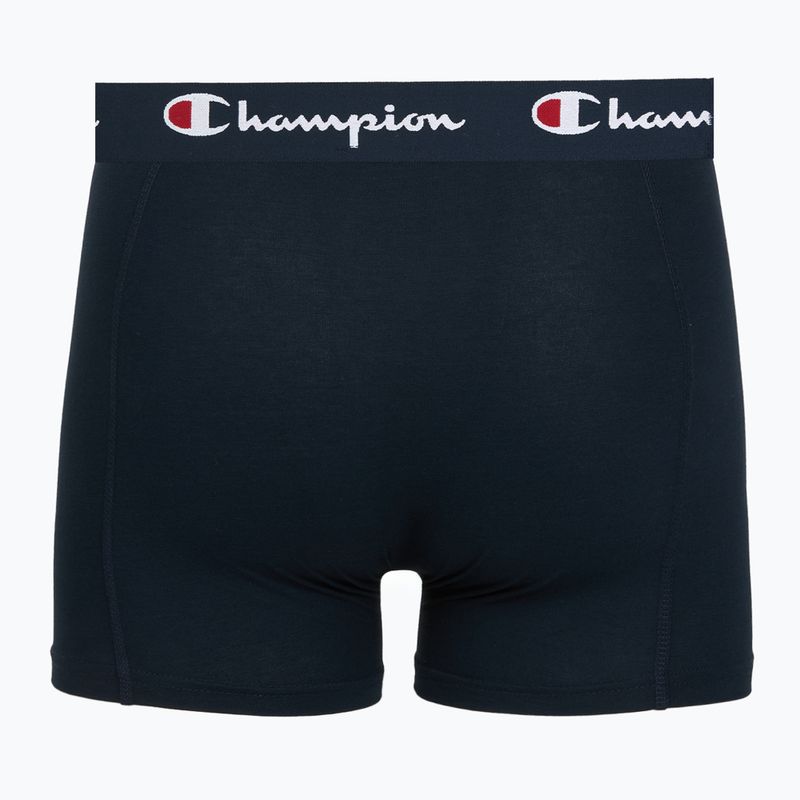 Boxeri pentru bărbați Champion Trunk Knit navy/navy 4
