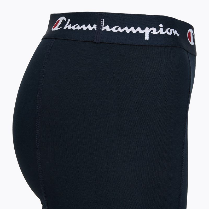 Boxeri pentru bărbați Champion Trunk Knit navy/navy 5