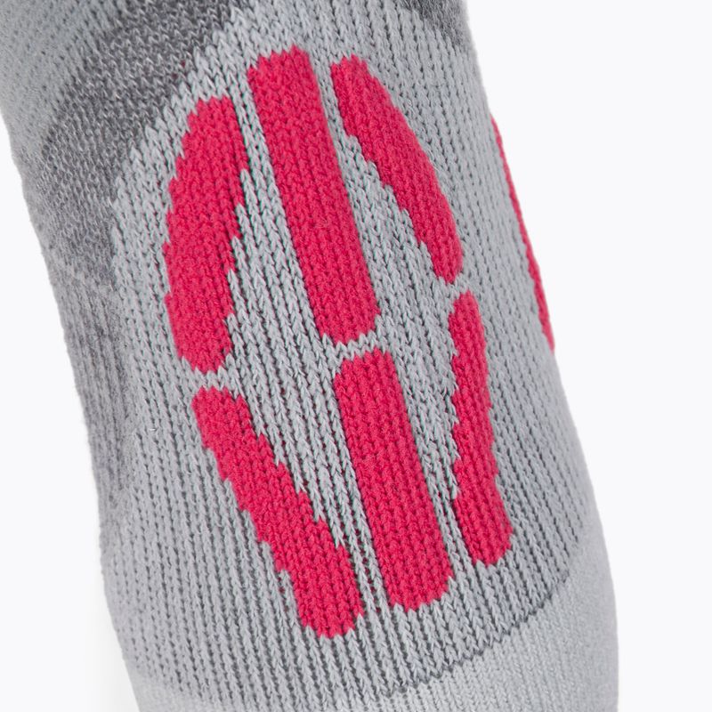 Șosete de schi pentru femei UYN Ski Touring silver/fuchsia