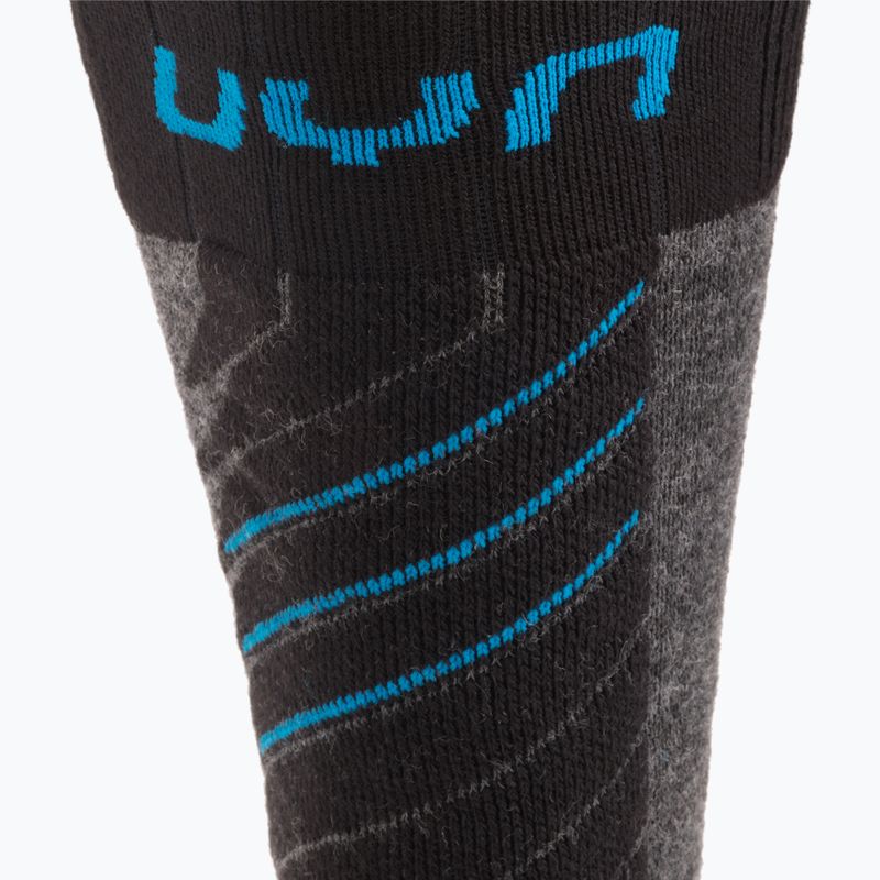 Șosete de schi pentru bărbați UYN Ski Comfort Fit medium grey/melange/azure 3