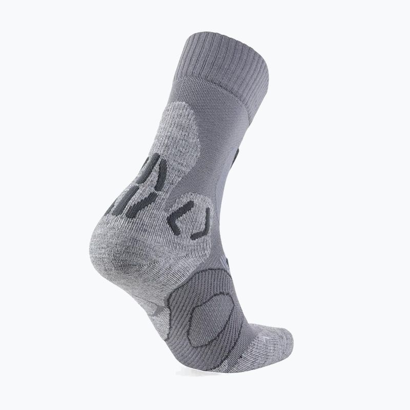 Șosete pentru femei UYN Trekking Cool Merino light grey melange/pea 2