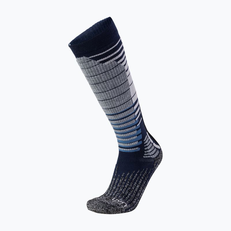 Șosete de snowboard pentru bărbați UYN Ski Snowboard dark blue/grey melange 4