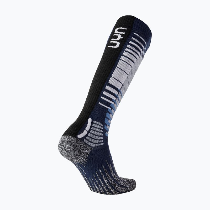 Șosete de snowboard pentru bărbați UYN Ski Snowboard dark blue/grey melange 5