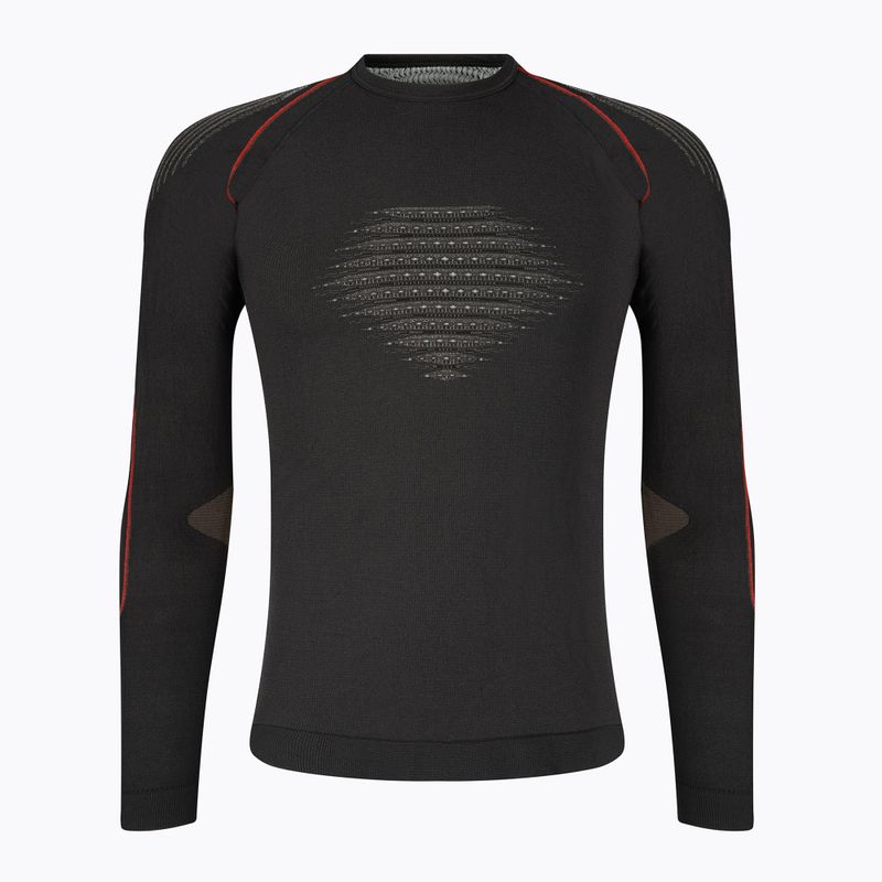 Bluză termică pentru bărbați UYN Evolutyon Comfort UW Shirt charcoal/white/red
