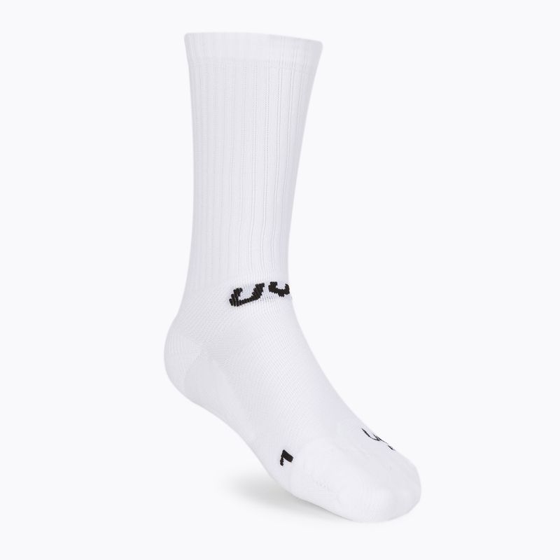 Șosete de ciclism pentru bărbați UYN Aero white/black