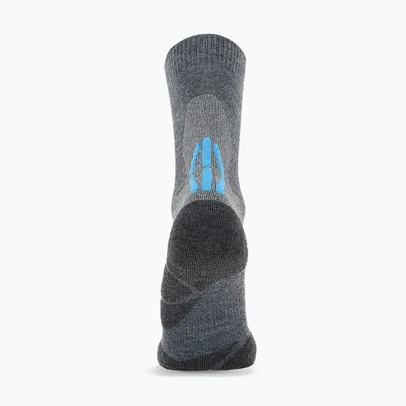 Șosete pentru femei Uyn Trekking 2IN Merino Mid mid grey/turquoise 3