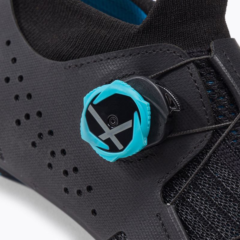 Pantofi de șosea pentru bărbați UYN Naked Carbon black/blue 8
