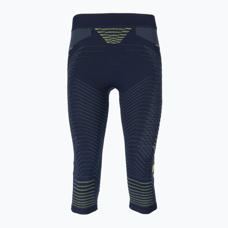 Pantaloni termoactivi pentru bărbați UYN Resilyon Ue UW Medium dark blue/yellow 2