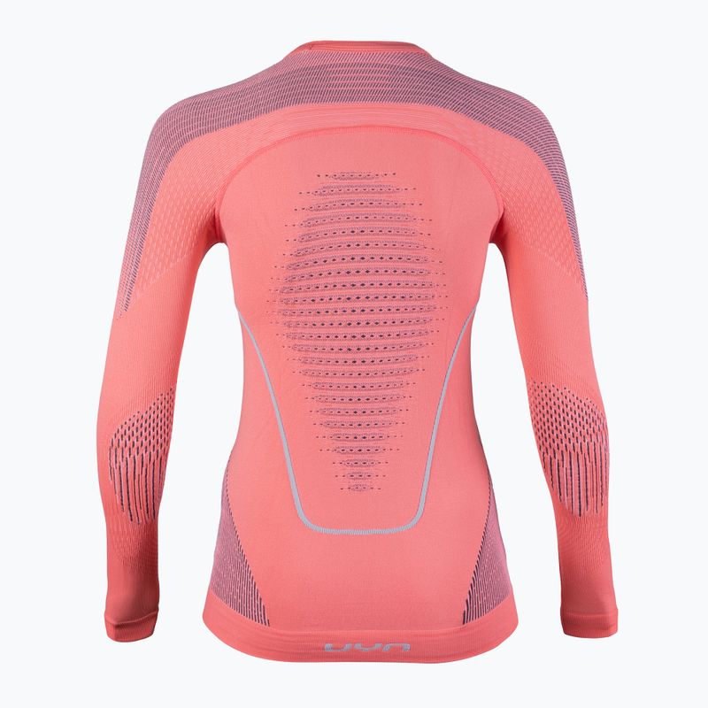 Bluză termică damă UYN Evolutyon UW Shirt strawberry/ pink/ turquoise 2