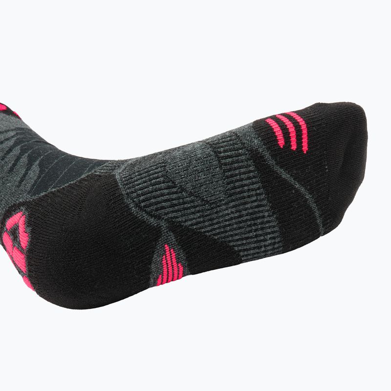 Șosete de schi pentru bărbați UYN Ski One Merino anthracite/pink 5