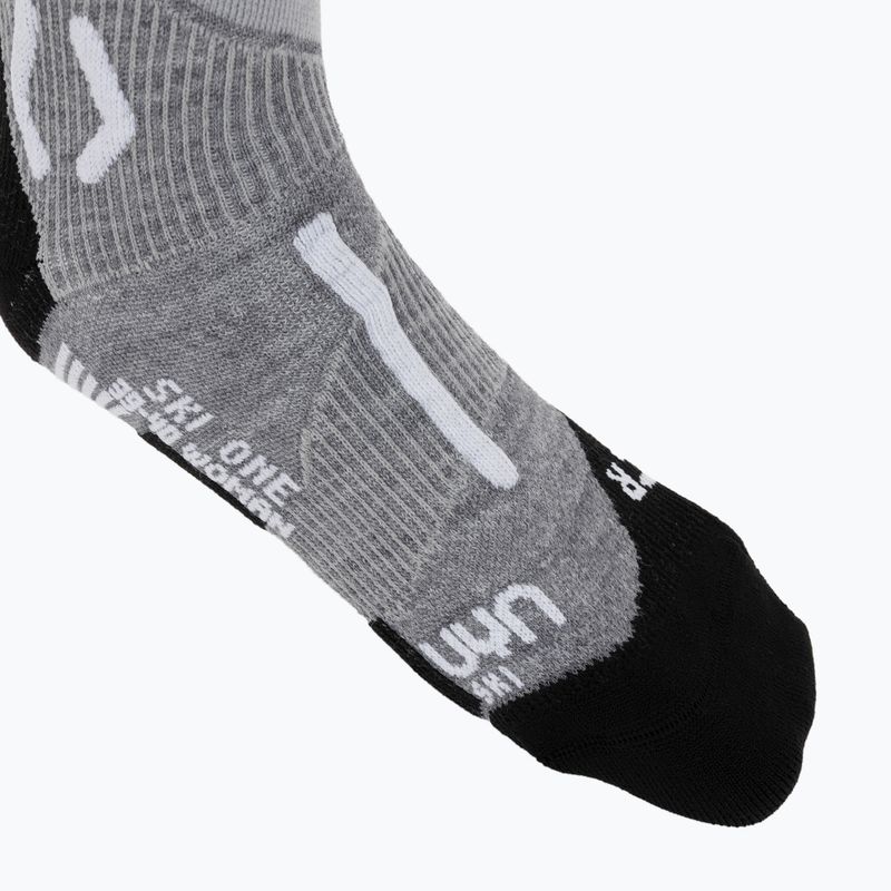 Șosete de schi pentru femei Uyn Ski One Merino Socks grey melange/white 3