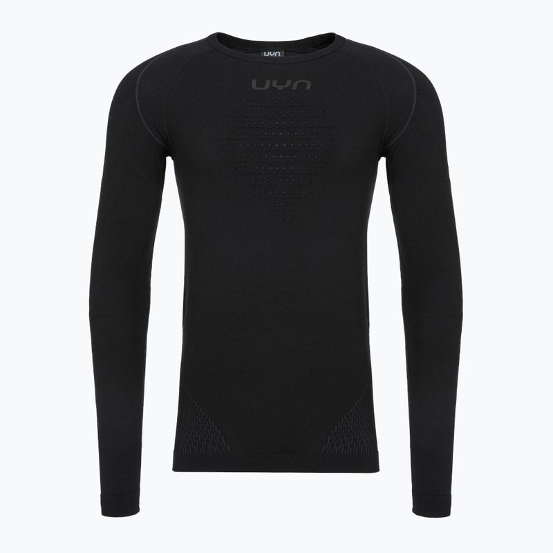 Longsleeve termoactiv pentru bărbați UYN Evolutyon Biotech black 8