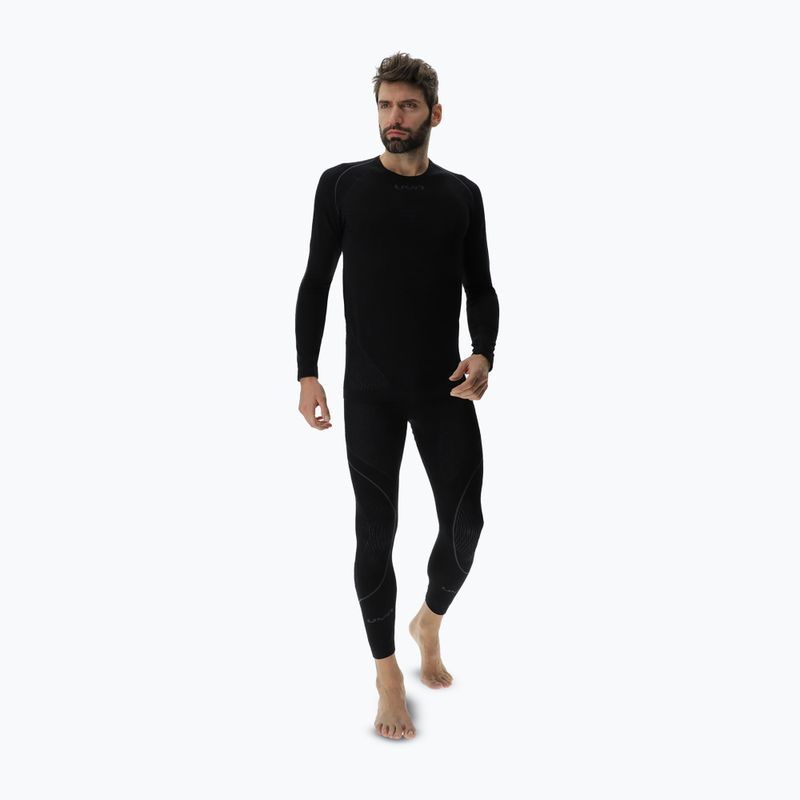 Bluză termică pentru bărbați UYN Evolutyon Biotech black 2