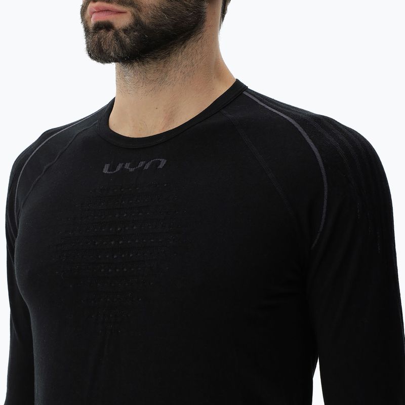 Bluză termică pentru bărbați UYN Evolutyon Biotech black 6