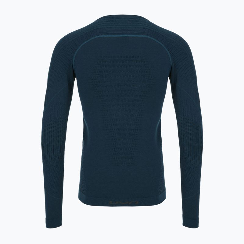Longsleeve termoactiv pentru bărbați UYN Evolutyon Biotech blue poseidon 4