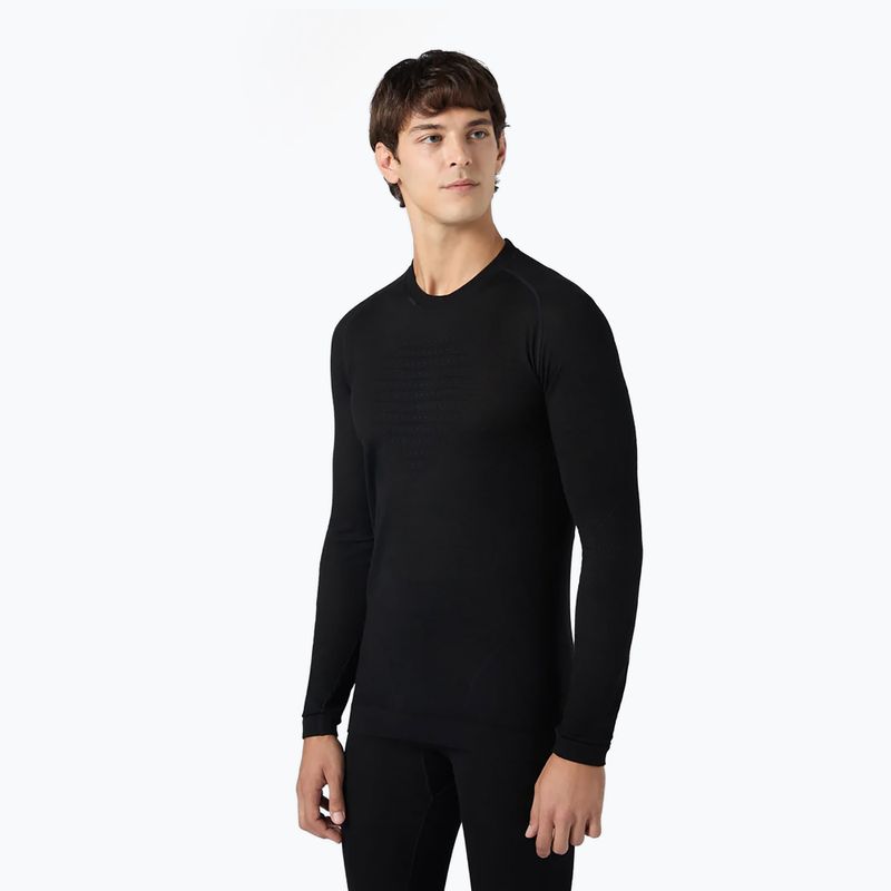 Longsleeve termoactiv pentru bărbați UYN Fusyon Biotech black 3