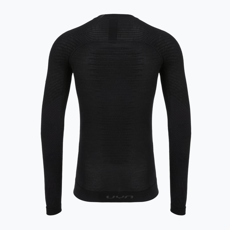 Longsleeve termoactiv pentru bărbați UYN Fusyon Biotech black 5