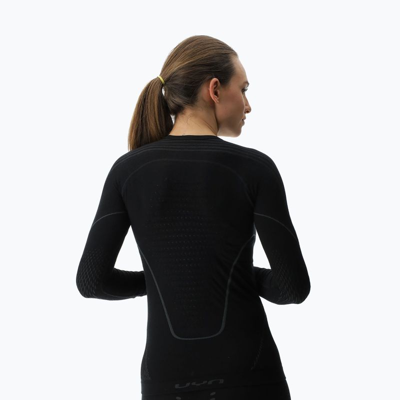 Bluză termică damă UYN Fusyon Biotech black 3