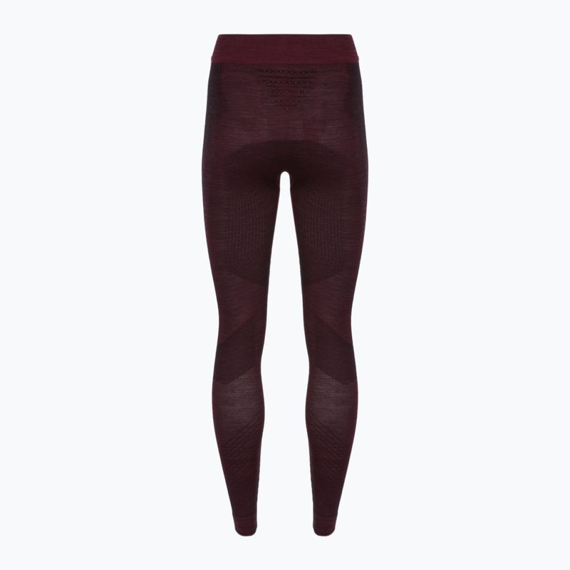 Pantaloni termoactivi pentru femei UYN Fusyon Biotech windsor wine 6