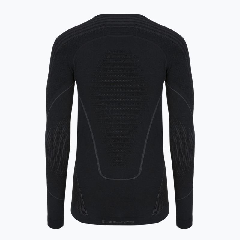 Longsleeve termoactiv pentru femei UYN Evolutyon Biotech black 2