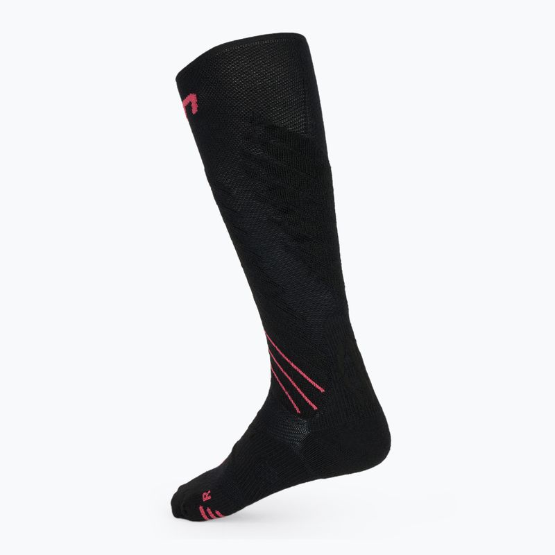 Șosete de schi pentru bărbați UYN Ski One Comfort Fit black/pink 2