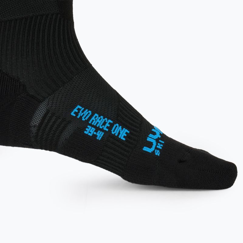Șosete de schi pentru bărbați UYN Ski Evo Race One black/blue 4