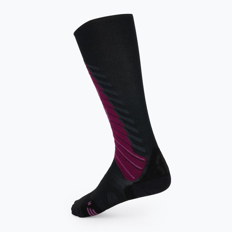 Șosete de schi pentru femei UYN Ski One Biotech black/purple 2