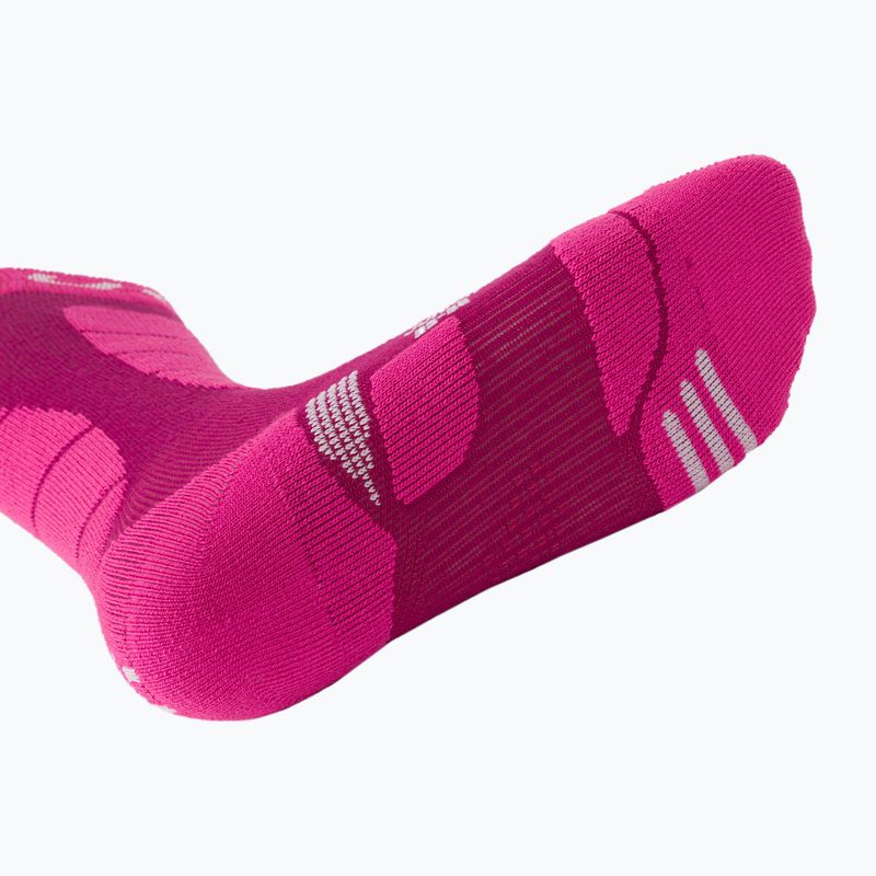 Șosete de schi pentru copii UYN Junior Ski pink 5