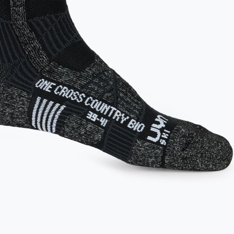 Șosete de schi pentru bărbați UYN Ski Cross Country One Bio black/anthracite 4