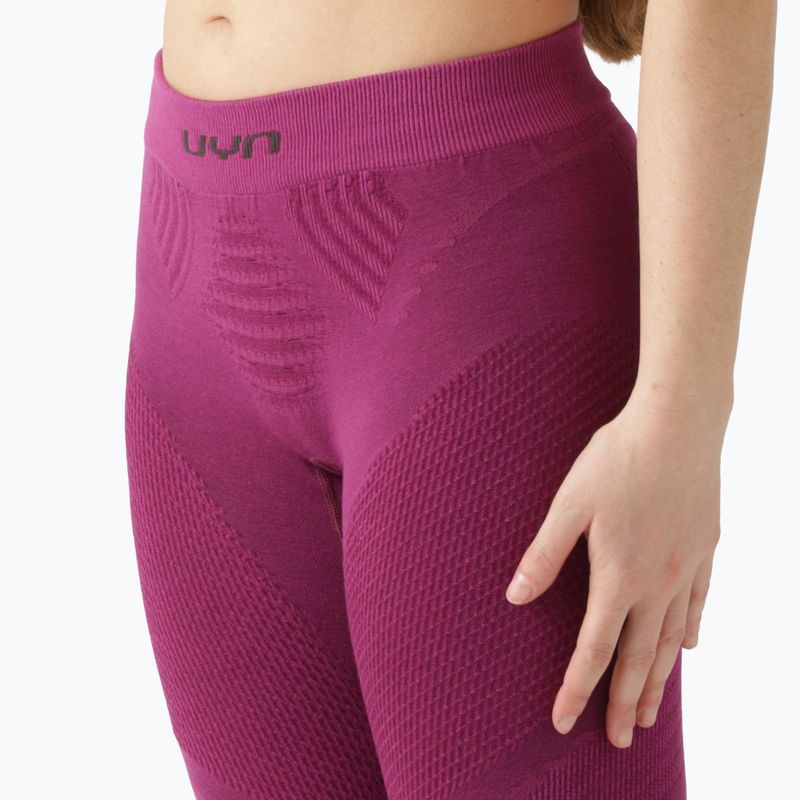 Pantaloni termoactivi pentru femei UYN Evolutyon Biotech berry 5