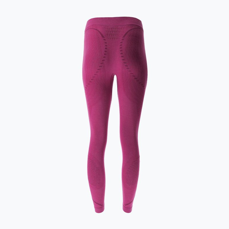 Pantaloni termoactivi pentru femei UYN Evolutyon Biotech berry 9