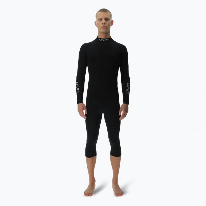 Longsleeve termoactiv pentru bărbați  UYN Elevatyon Biomorph LS Turtle Neck black 2