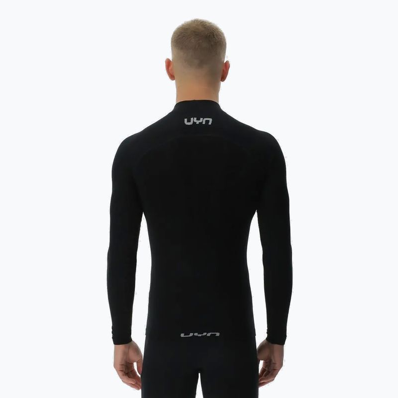 Bluză termică pentru bărbați UYN Elevatyon Biomorph LS Turtle Neck black 3