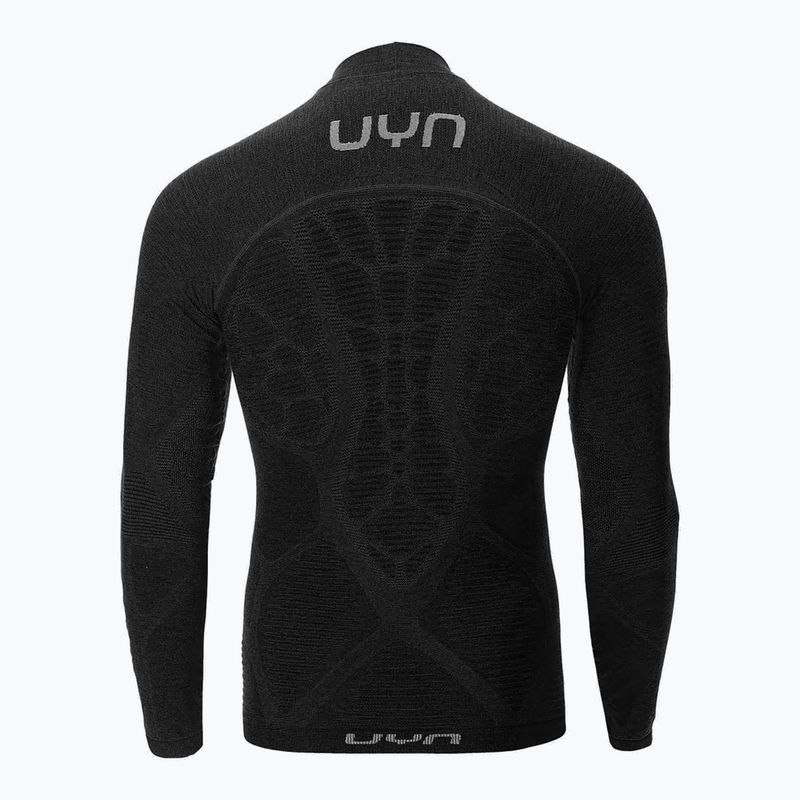Bluză termică pentru bărbați UYN Elevatyon Biomorph LS Turtle Neck black 8