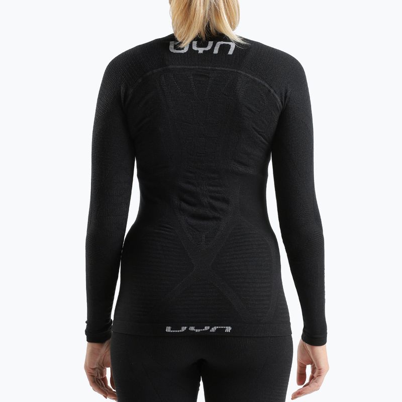 Longsleeve termoactiv pentru femei UYN Elevation Biomorph Turtle Neck black 3