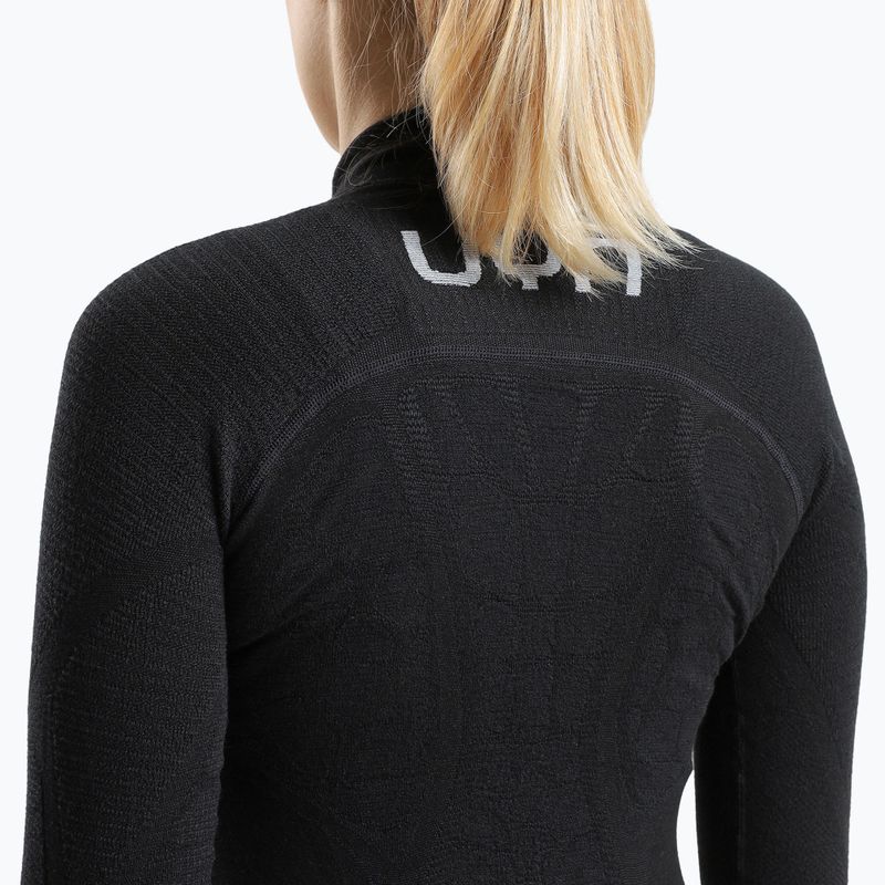 Longsleeve termoactiv pentru femei UYN Elevation Biomorph Turtle Neck black 7