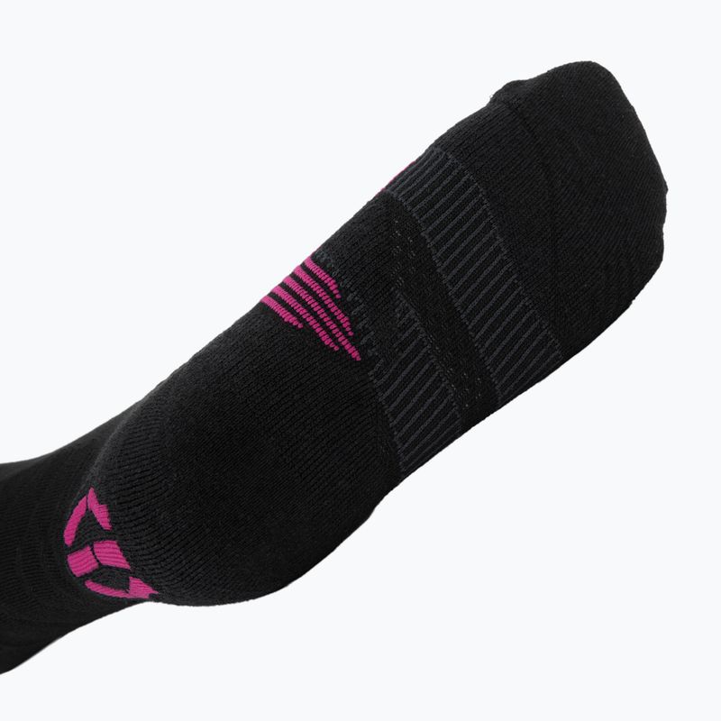 Șosete de schi pentru femei UYN Ski Touring One Bio black/pink yarrow 3
