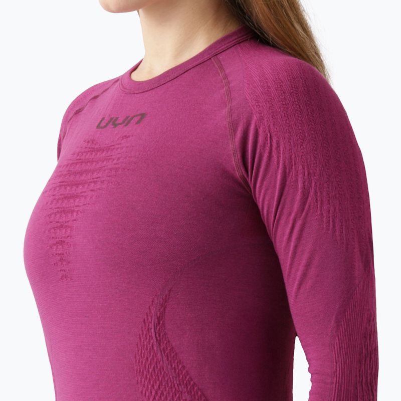 Longsleeve termoactiv pentru femei UYN Evolutyon Biotech berry 6
