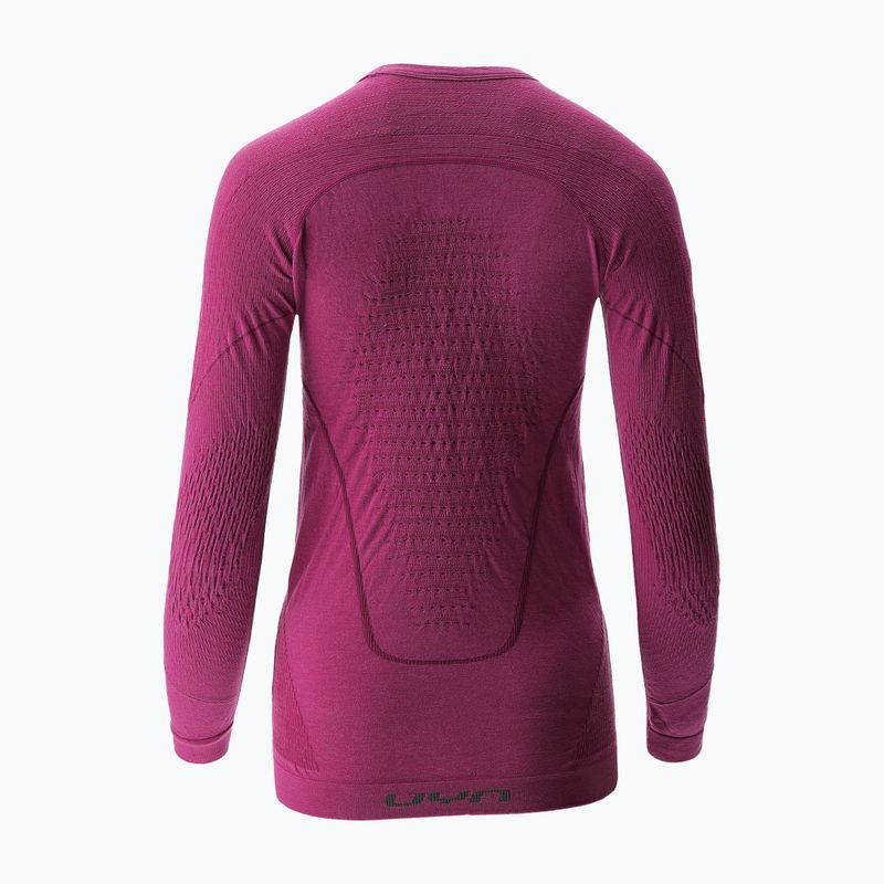 Longsleeve termoactiv pentru femei UYN Evolutyon Biotech berry 9