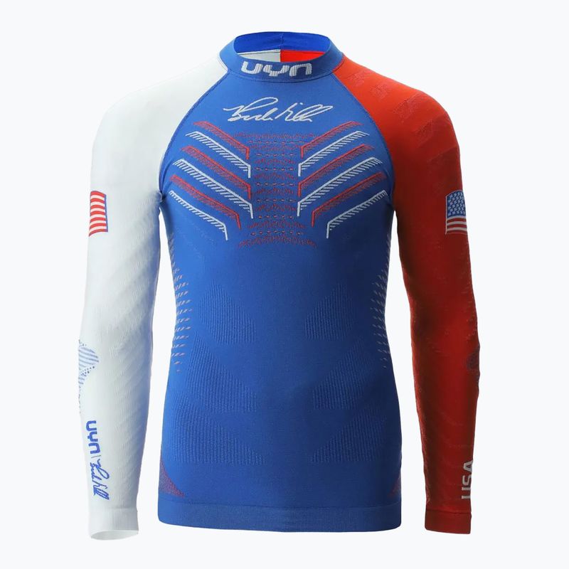 Bluză termică pentru bărbați UYN Natyon 3.0 USA Bode Miller LS Turtle Neck usa