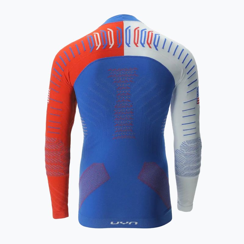 Bluză termică pentru bărbați UYN Natyon 3.0 USA Bode Miller LS Turtle Neck usa 2