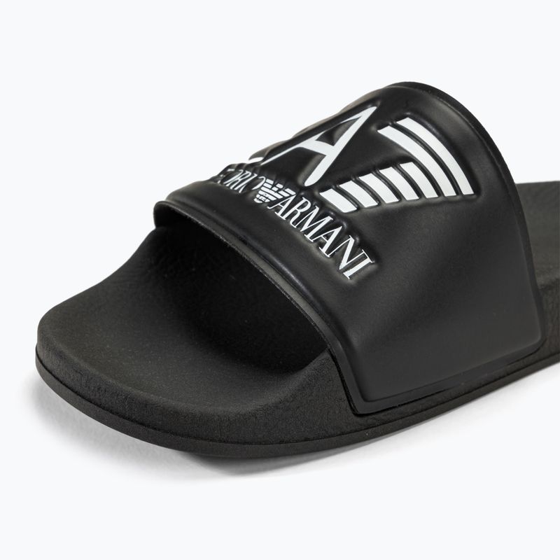 EA7 Emporio Armani Water Sports Visibility flip-flops negru 7