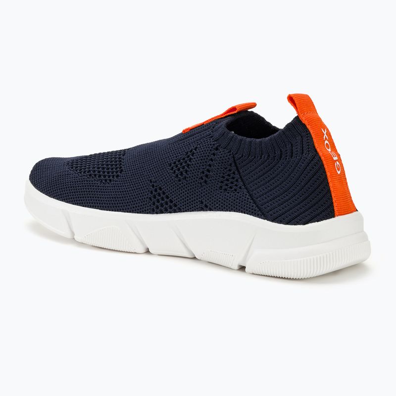 Încălțăminte pentru junior Geox Aril ocean blue/orange