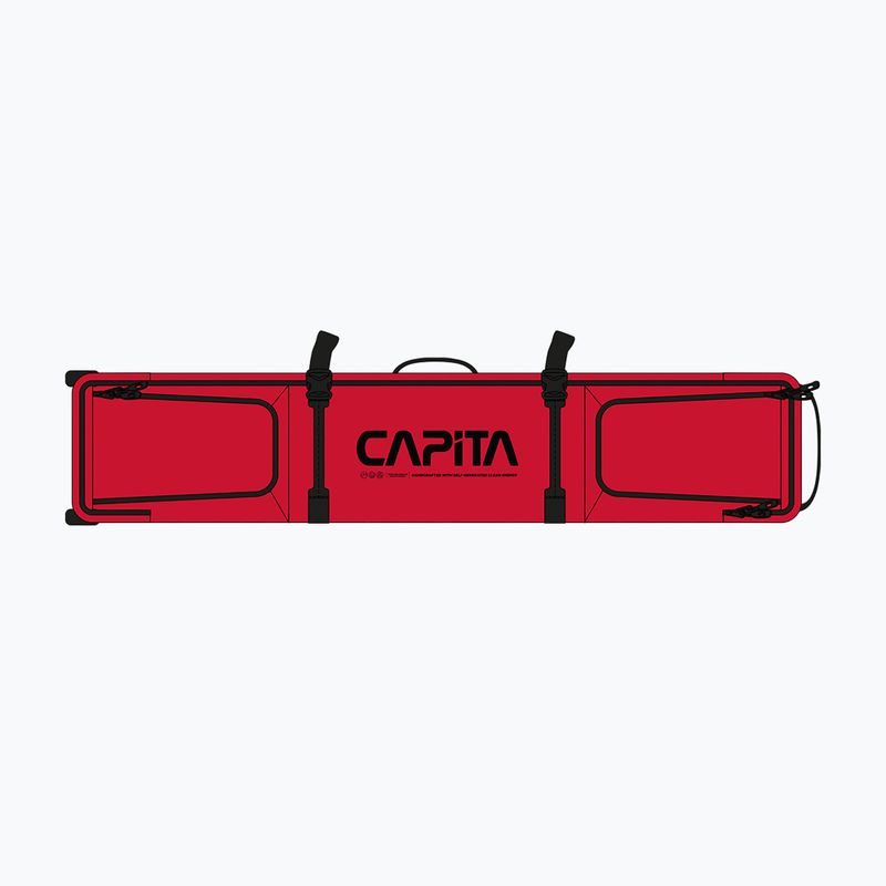 Husă pentru placă de snowboard Capita Wheeled Board Bag ʼ26 red 3